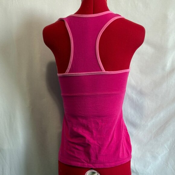 Joe Fresh Fuchsia V-Neck Tank Top - Picture 3 of 5